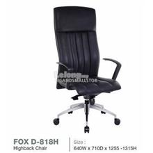 Presidential Director HighBack Chair D818H Fabric/Half/Full Leather ZZ