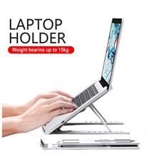 Portable Adjustable Height Foldable ABS Plastic Laptop Holder Support Laptop S