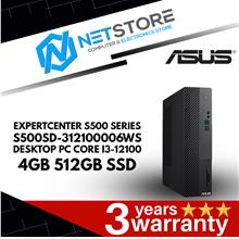 ASUS EXPERTCENTER S500 SERIES DESKTOP PC|I3-12100|4GB DDR4|512GB SSD