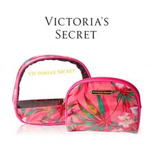 (DAS VCHB225) Authentic Victoria's Secret 2 Pcs Cosmetic Pouch Set