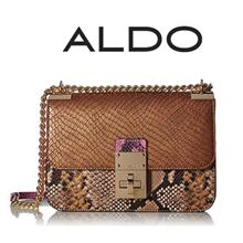 (DAS AL039) Authentic Aldo Snake Embossed Crossbody Bag