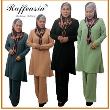 Muslimah Suit Blouse Dan Seluar Palazo Set Warda Dari Raffeassia