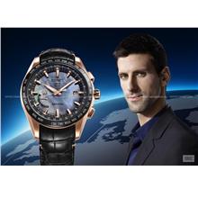 SEIKO SSE105J1 ASTRON Novak Djokovic World Time GPS Solar Leather LE