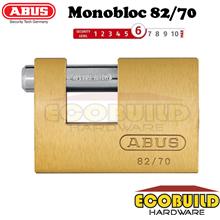 ABUS Padlock Brass Monobloc 82/70