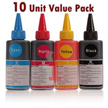 Universal Refill Dye Ink 100ml Brother/Canon/Epson/HP (10 Unit Pack)