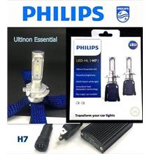 Philips Ultinon Essential LED HeadLight H7 6000K Pure White (SET)