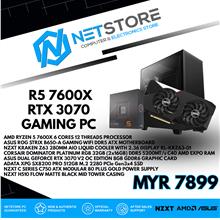 NETSTORE -RYZEN 5 7600X , 32GB RAM 5200Mhz, 512GB NVME , RTX3070 PC