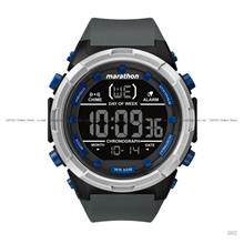 TIMEX TW5M21000 (M) Marathon Digital Sports Resin Strap Black Blue