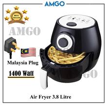 AMGO 3.8L Capacity Air Fryer [Malaysia 3-Pin Plug]
