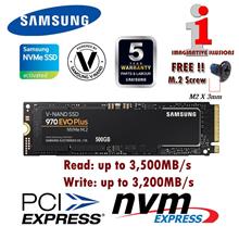 Samsung 970 EVO Plus 500GB M.2 2280 SSD PCIe NVMe + FREE M.2 Screw