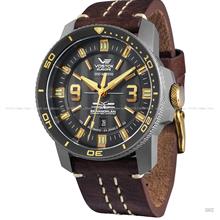 VOSTOK EUROPE NH35A/546H515 Ekranoplan Automatic Date Leather Brown