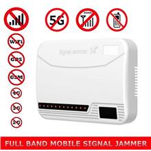 12 Band 2G 3G 4G 5G GPS Beidou WiFi Full Mobile Signal Jammer