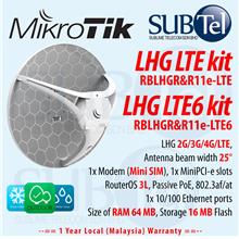 Mikrotik LHG LTE LTE6 kit RBLHGR &amp;R11e-LTE LHG 2G/3G/4G/LTE High gain