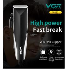 VGR 033 Slim Quiet Electric Hair Clipper Beard Shaver Trimmer Set