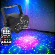 60 Patterns Mini USB Laser Stage Lighting Disco Party Voice Control