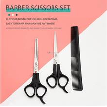 Hair Cutting Scissors Set 3PCS Hairdressing Barber with Comb Gunting