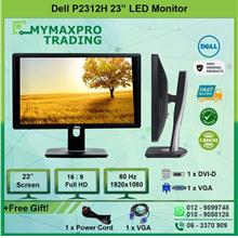 Dell P2312Ht 23 inch Monitor Full HD LED 1920x1080 VGA DVI