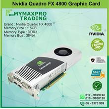 NVIDIA Quadro FX 4800 1.5GB DDR3 384bit PCI-E Graphic Card