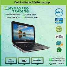 Dell Latitude E5420 Intel i3-2310m 4GB RAM 128GB SSD Win10Pro Laptop