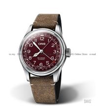 ORIS 0175477414068-0752050 BIG CROWN POINTER DATE 40mm Leather Red