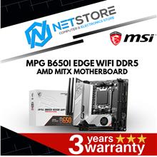 MSI MPG B650I EDGE WIFI DDR5 AMD MITX MOTHERBOARD