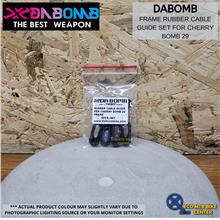 Dabomb Frame Rubber Cable Guide Set For Cherry Bomb 29&quot; (6pcs)