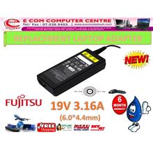 LAPTOP ADAPTER FOR FUJITSU SERIES 19V 3.16A(6.0MM*4.4MM)