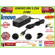 LAPTOP ADAPTER FOR LENOVO/IBM SERIES 20V 2.25A (USB)