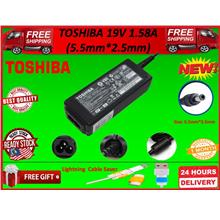 LAPTOP ADAPTER FOR TOSHIBA SERIES 19V1.58A (5.5MM*2.5MM)