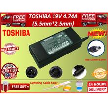 LAPTOP ADAPTER FOR TOSHIBA SERIES 19V 4.74A (5.5MM*2.5MM)