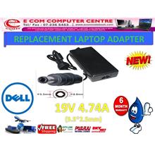 LAPTOP ADAPTER FOR DELL SERIES 19V 4.74A (5.5MM*2.5MM)