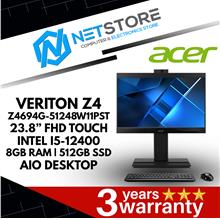 ACER VERITON Z4 Z4694G-51248W11PST 23.8&quot;  TOUCH I5-12400 | 8GB | 512GB