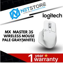 LOGITECH MX MASTER 3S WIRELESS MOUSE - PALE GRAY(WHITE) - 2.4GHZ/BT