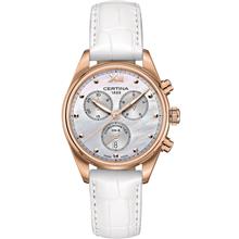 CERTINA C033.234.36.118.00 DS-8 Lady COSC 34.50mm Leather White MOP