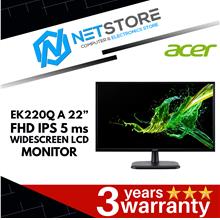 ACER EK220Q A 22” FHD IPS 5 ms WIDESCREEN LCD MONITOR - UM.WE0SM.A01