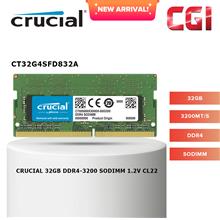Crucial 32GB DDR4-3200 Unbuffered SODIMM - CT32G4SFD832A