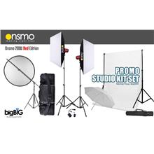 Mini Studio Setup Package (Onsmo 200W x 2 lights kit)