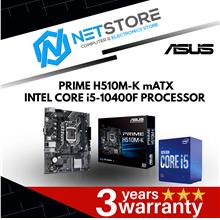 PWP ASUS PRIME H510M-K mATX &amp; INTEL CORE i5-10400F PROCESSOR