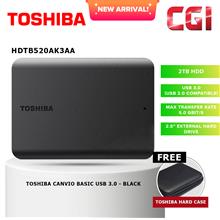 Toshiba 2TB HDTB520AK3AA Canvio Basic A5 USB3.0 Portable HD-Black