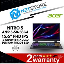 ACER NITRO 5 15.6” FHD IPS | I5-12500H | RTX 3050 8GB RAM | 512GB SSD