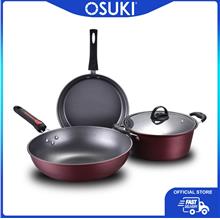 OSUKI Cookware Set (3 in 1)