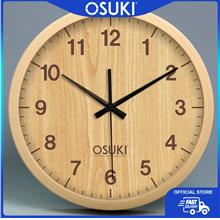 OSUKI Wall Clock 30cm Analog Quartz AA17