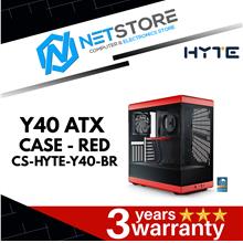 HYTE Y40 ATX CASE - RED CS-HYTE-Y40-BR