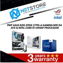 PWP ASUS ROG STRIX Z790-A GAMING WIFI D4 ATX &amp; INTEL CORE I9-13900F
