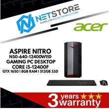 ACER ASPIRE NITRO N50-640-12400W11D GAMING PC DESKTOP - CORE I5-12400F