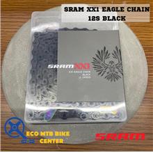 SRAM XX1 Eagle Chain (Black) Hollowpin 126L Powerlock 12spd