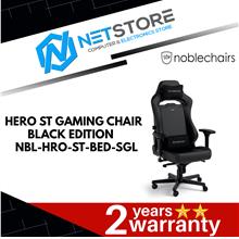 NOBLECHAIRS HERO ST GAMING CHAIR - BLACK EDITION - NBL-HRO-ST-BED-SGL