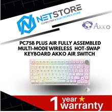 AKKO PC75B PLUS AIR FULLY ASSEMBLED MULTI-MODE WIRElESS HOT-SWAP