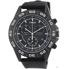 TIMEX T2N886 (M) Originals Sport Chronograph Silicone Strap Black