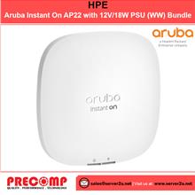 HP Aruba Instant On AP22 with 12V/18W PSU (WW) Bundle (R6M51A)
